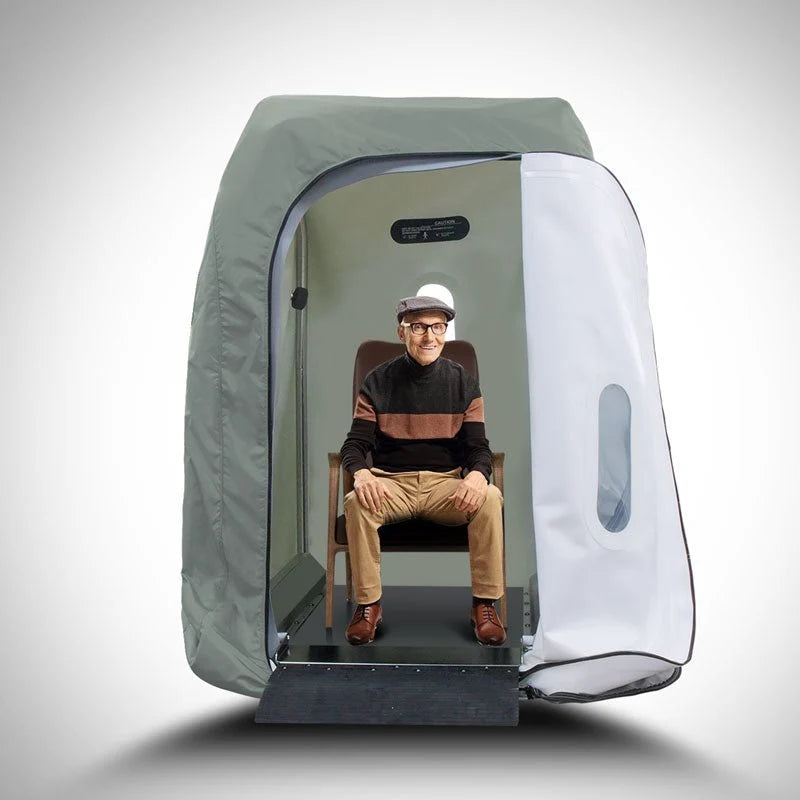 OXYREVO Heal40 1.4 ATA Wheelchair Hyperbaric Chamber
