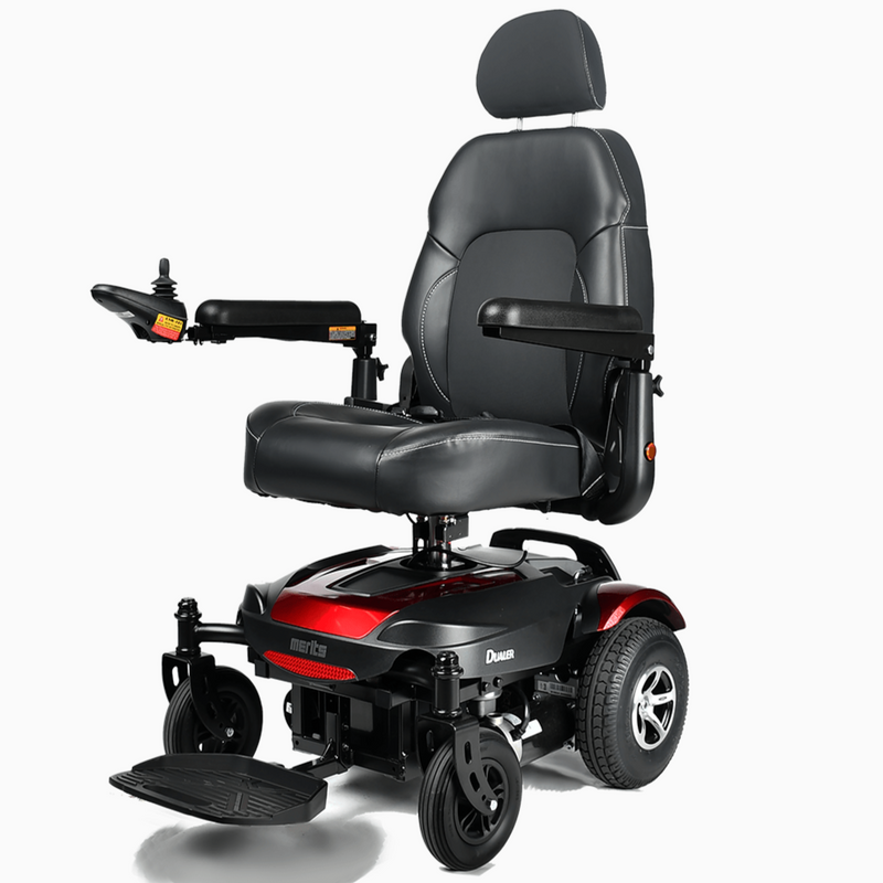 Merits Health Dualer P312 Compact FWD/RWD Electric Power Wheelchair