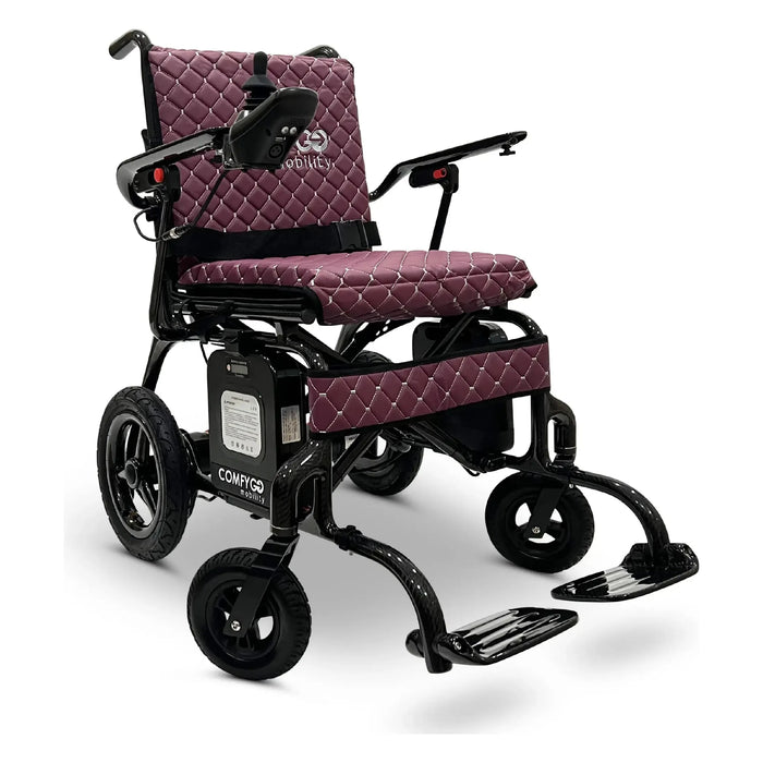 ComfyGo Phoenix Lightweight Carbon Fiber Folding Electric Wheelchair