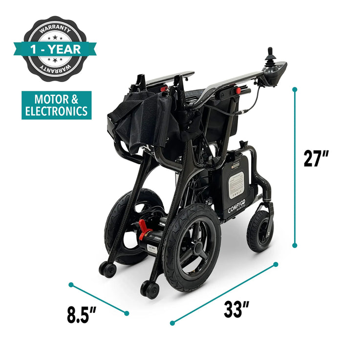 ComfyGo Phoenix Lightweight Carbon Fiber Folding Electric Wheelchair