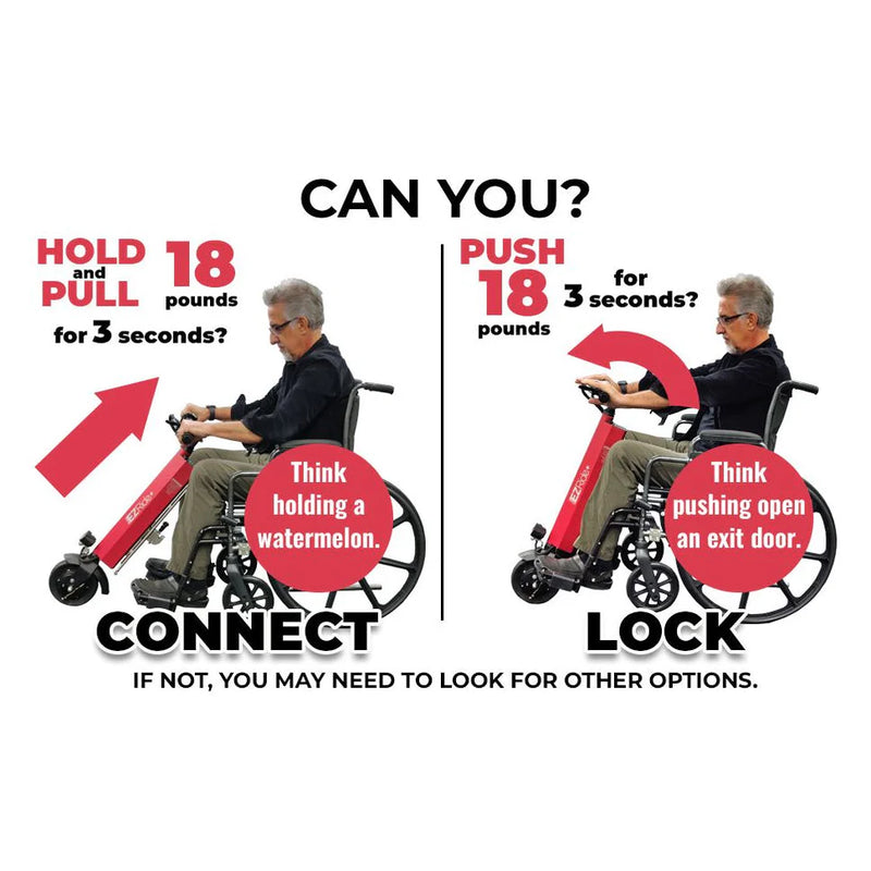 Shield Innovations  EZRide+ Lightweight Electric Mobility Power Assist Attachment