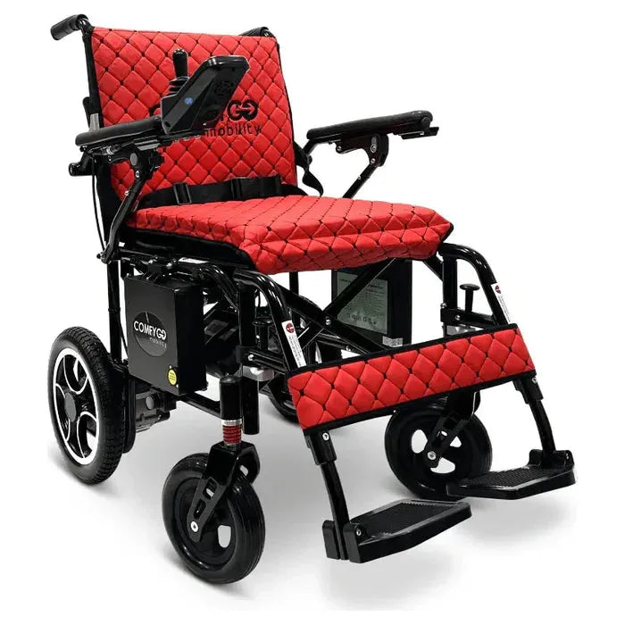 ComfyGO X-7 Lightweight Foldable Electric Wheelchair For Travel