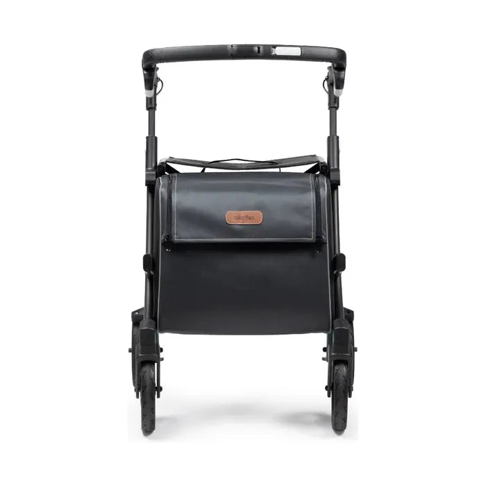 Rollz FLEX 2 Lightweight Rollator Walker with XL Storage Bag & Seat