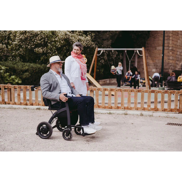Rollz Motion Electric 3-in-1 Rollator, Transport Chair & Powerchair