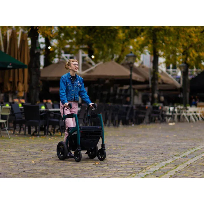 Rollz Motion Performance All-Terrain 2-In-1 Rollator Transport Chair