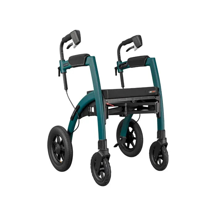 Rollz Motion Performance All-Terrain 2-In-1 Rollator Transport Chair