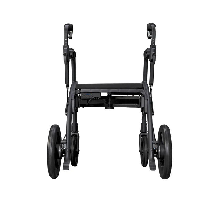 Rollz Motion Rhythm 2-in-1 Parkinson Rollator Transport Chair with 1 Laser Cue