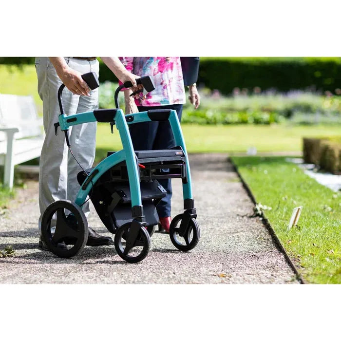 Rollz Motion 2-in-1 Rollator Walker and Wheelchair