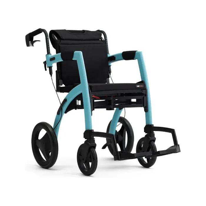 Rollz Motion 2-in-1 Rollator Walker and Wheelchair