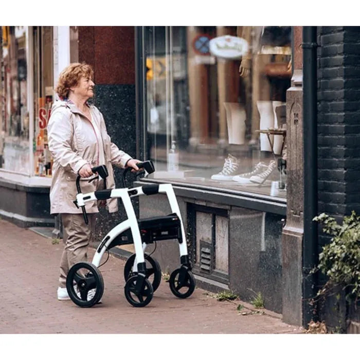 Rollz Motion 2-in-1 Rollator Walker and Wheelchair