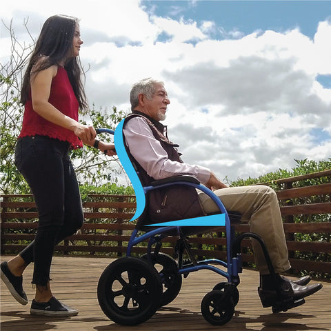 Strongback 8 Transport Wheelchair Lightweight Comfortable