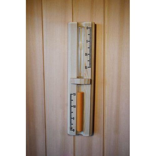 Sunray Charleston 4-person Indoor Traditional Sauna Double Bench