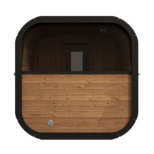 SaunaLife CL12GCP Cube-Series Outdoor Home Sauna Suite Kit