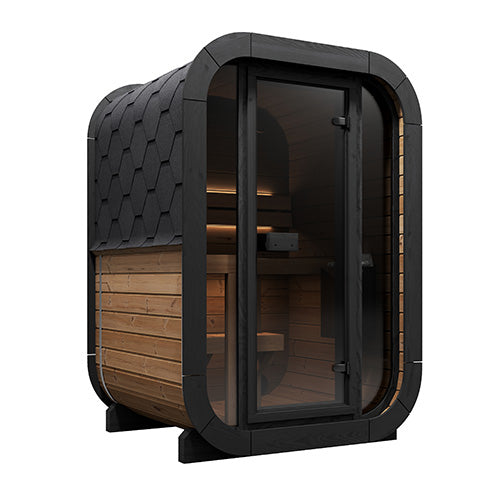SaunaLife CL3G Cube-Series Outdoor Home Sauna Kit