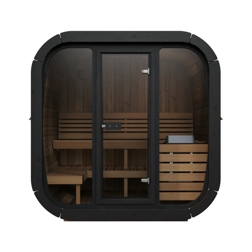 SaunaLife CL5G Cube-Series Outdoor Home Sauna Kit