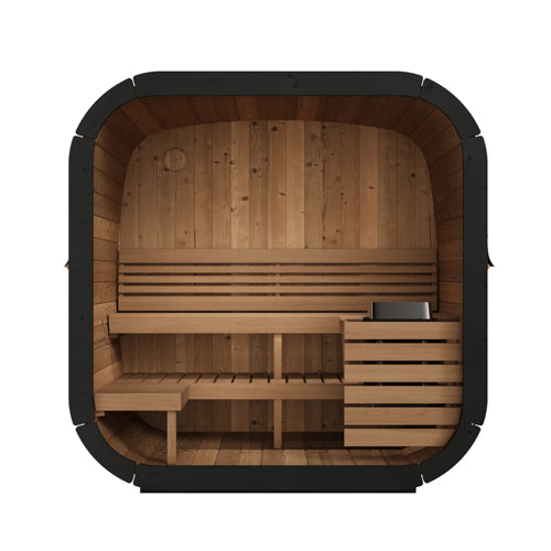 SaunaLife CL5G Cube-Series Outdoor Home Sauna Kit
