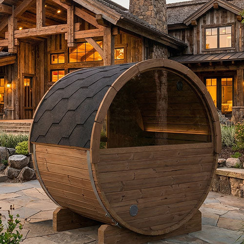 SaunaLife Model E6W Ergo Series Sauna Barrel Kit