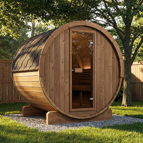 SaunaLife Model E7 Ergo Series Sauna Barrel Kit