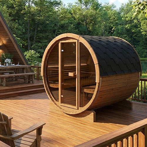 SaunaLife Model E8G Ergo Series Sauna Barrel Kit