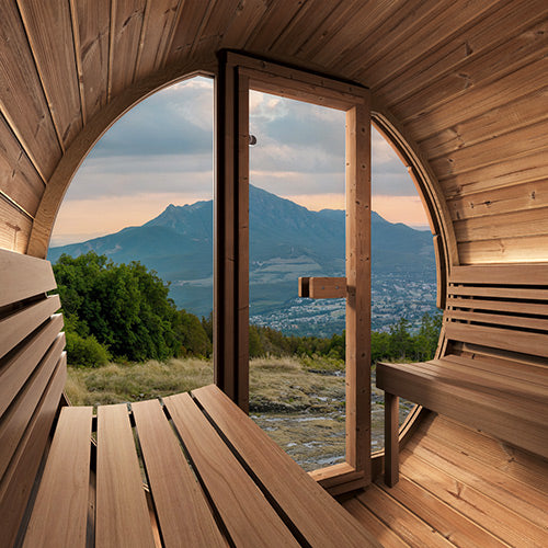 SaunaLife Model E8G Ergo Series Sauna Barrel Kit