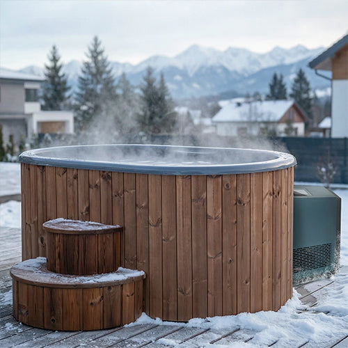 SaunaLife Model S2C Cold Tub Package