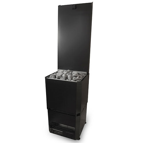 Saunum Air L 10 Air L Series, 10kW Sauna Heater w/Climate Equalizer, Black