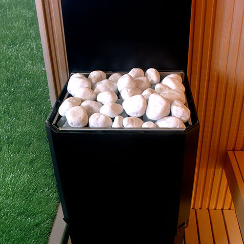 Saunum Air L 10 Air L Series, 10kW Sauna Heater w/Climate Equalizer, Black