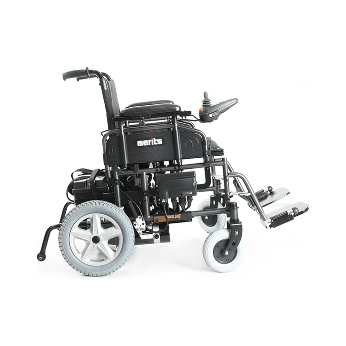 Merits Health P101 Travel-Ease Electric Folding Power Chair
