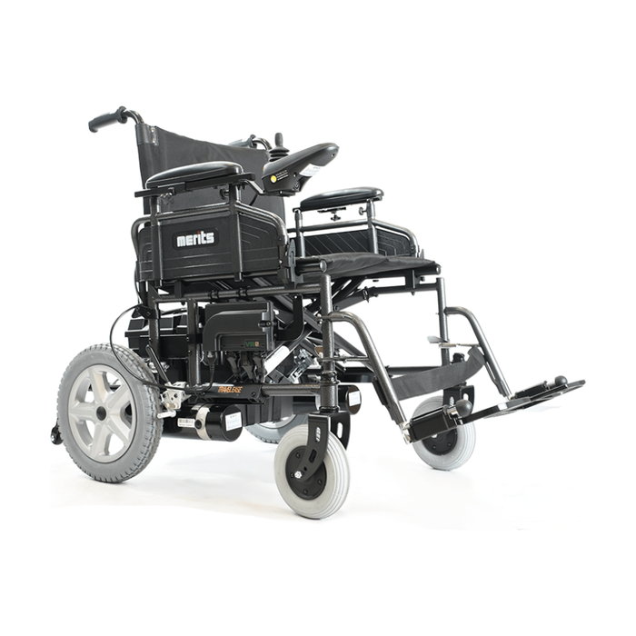 Merits Health P101 Travel-Ease Electric Folding Power Chair