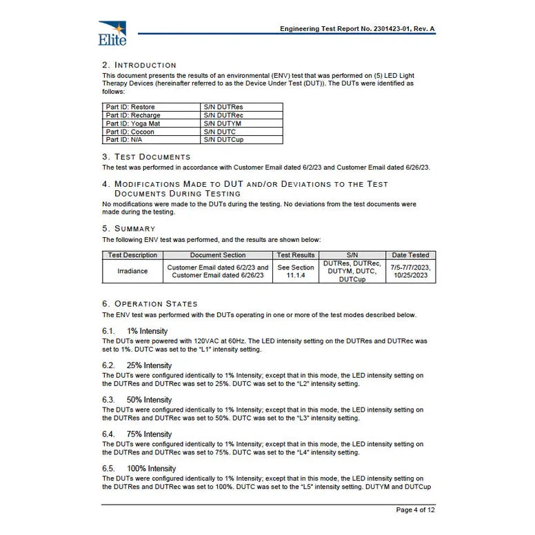Cocoon - 360-Degree Red Light Therapy Pod with Flexible Design for Home Wellness