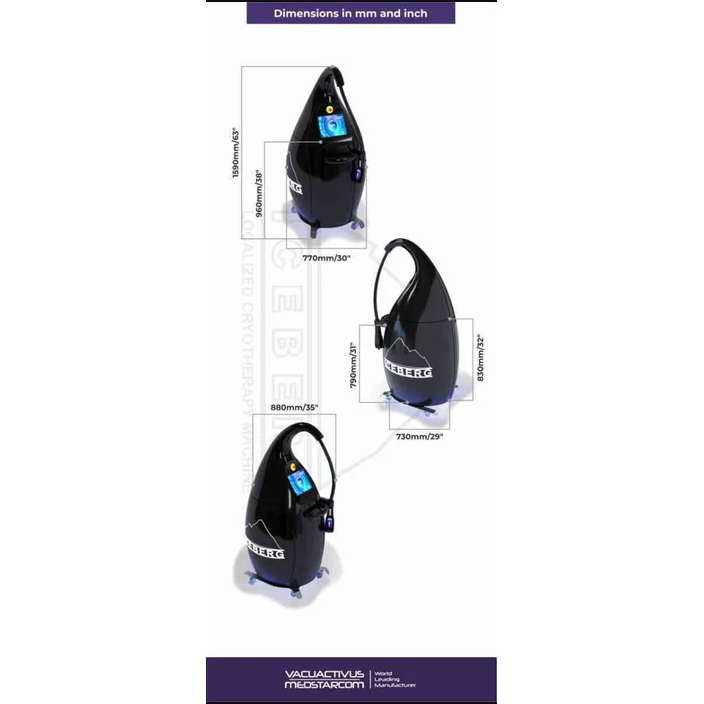 Cryonick Factory CryoStar Iceberg 50L Local Cryotherapy System