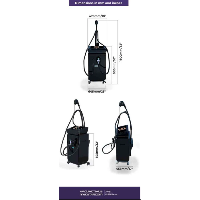 Cryonick Factory CryoStar Silhouette Body Shaper- Vacuum Massage Machine For Face And Body