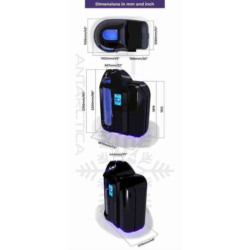 Cryonick Factory CryoStar Antarctica Electric Whole Body Cryo Chamber