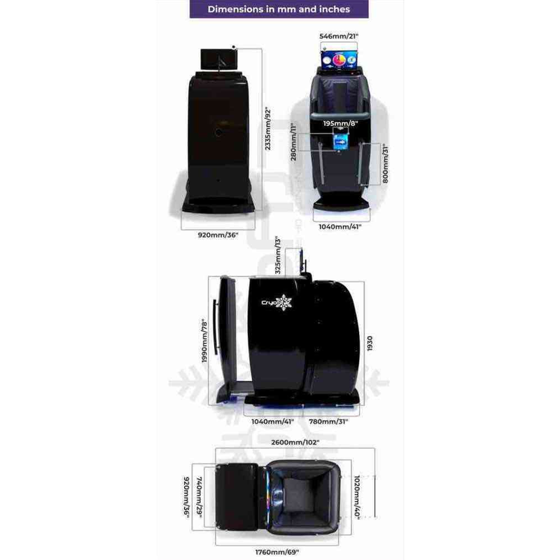 Cryonick Factory CryoStar CryoStar Cryochamber Nitrogen Chamber