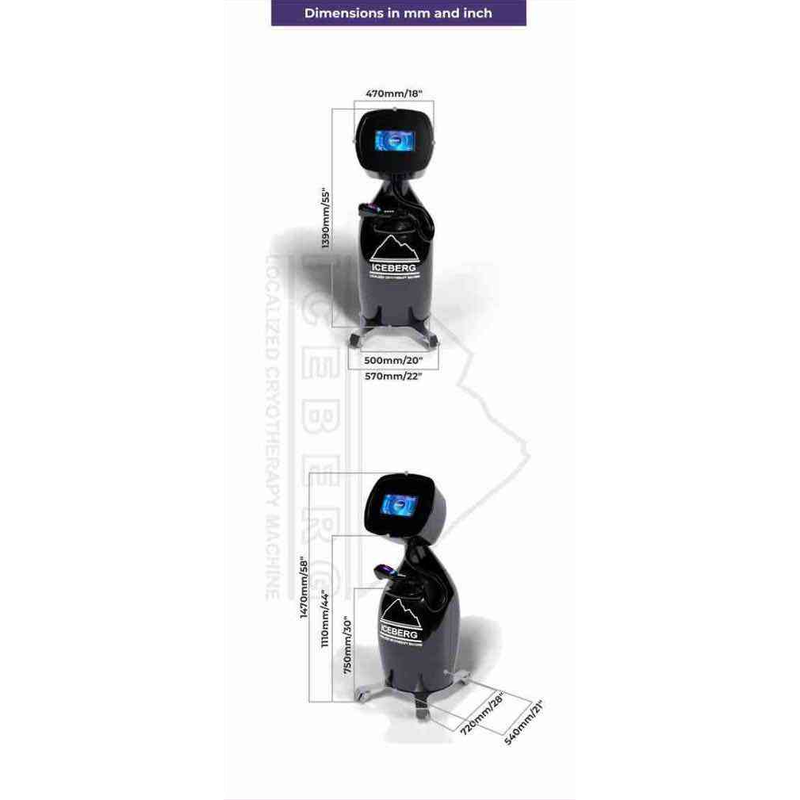 Cryonick Factory CryoStar Iceberg 25L Local Cryotherapy System