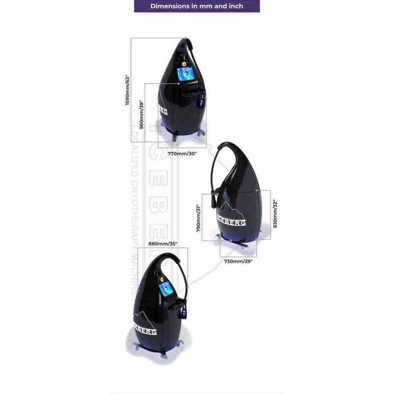 Cryonick Factory CryoStar Iceberg 50L Local Cryotherapy System