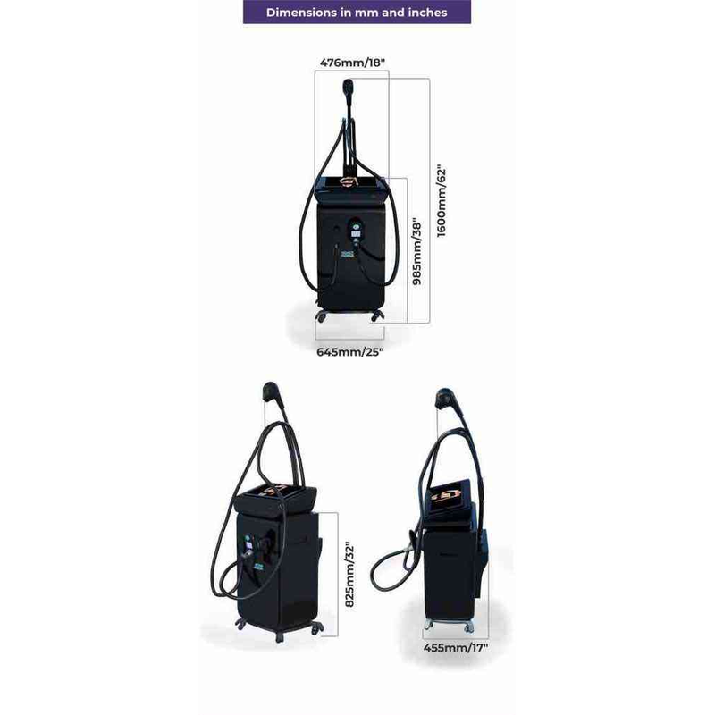 Cryonick Factory CryoStar Silhouette Body Shaper- Vacuum Massage Machine For Face And Body