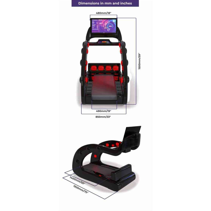 Cryonick Factory CryoStar InfraRunick Infrared Therapy Treadmill