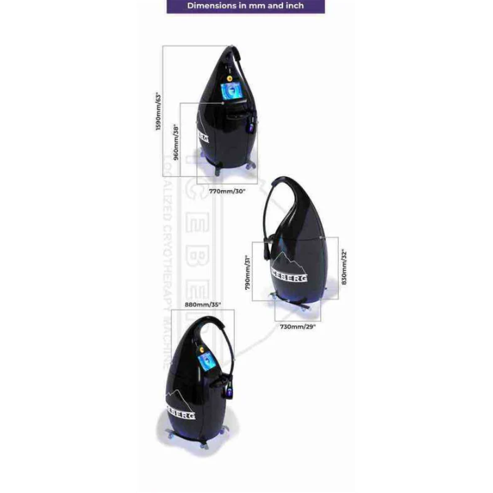 Cryonick Factory CryoStar Iceberg 50L Local Cryotherapy System