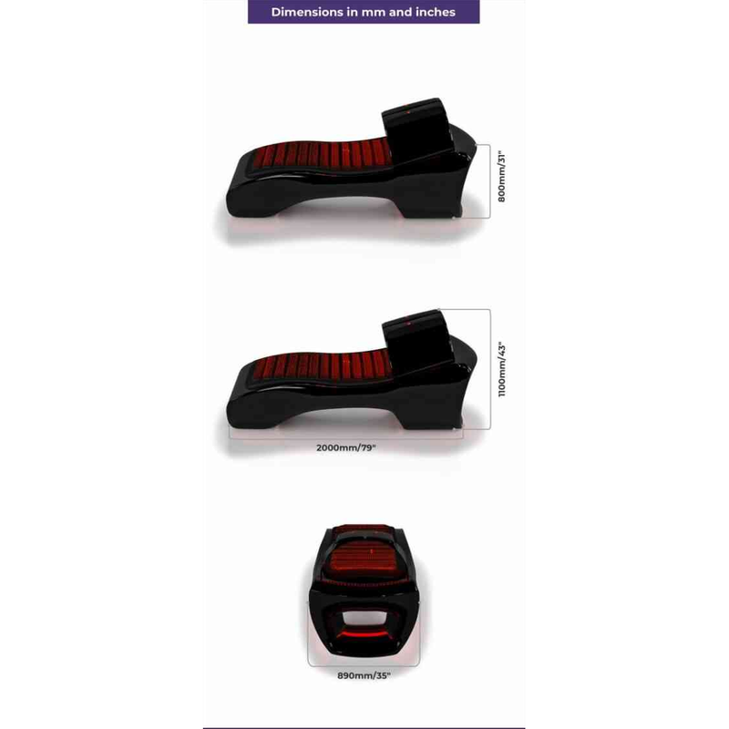 Cryonick Factory CryoStar InfraCouch – Advanced Red Light Therapy Recliner