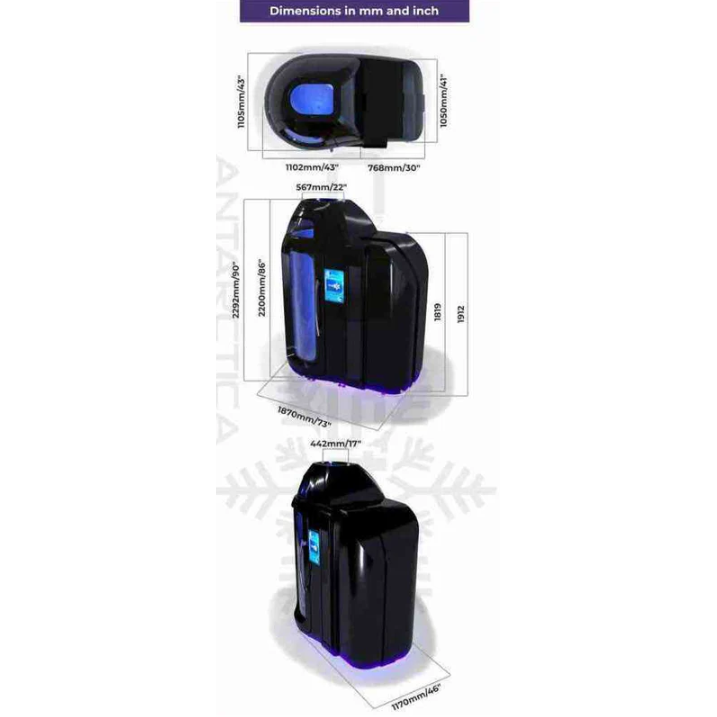 Cryonick Factory CryoStar Antarctica Electric Whole Body Cryo Chamber