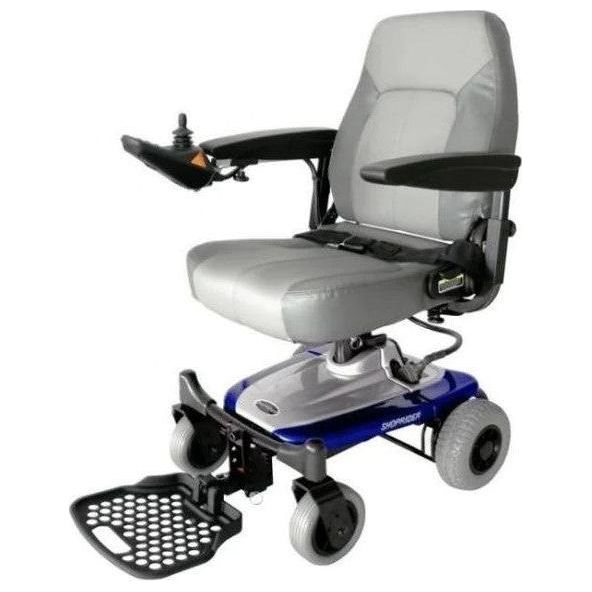Light Slate Gray Shoprider Smartie Portable Power Chair