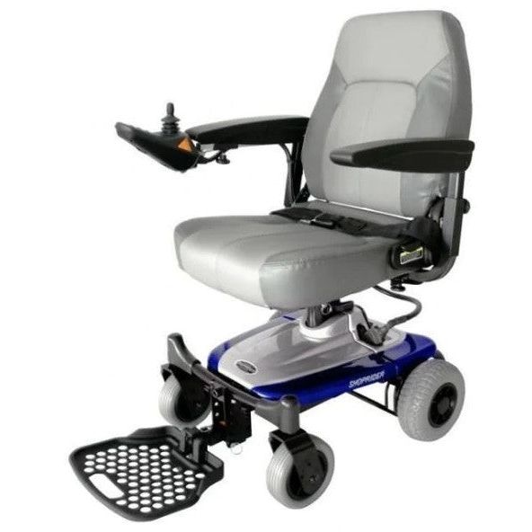 Light Slate Gray Shoprider Smartie Portable Power Chair