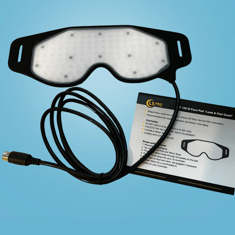 LS PRO Systems - Face Pad with Silicone - F122-SI- Red Light Therapy