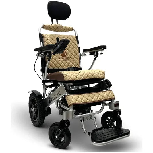 ComfyGo Majestic IQ-9000 Long Range Folding Electric Wheelchair With Optional Auto-Recline