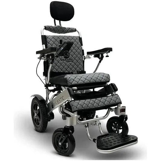 ComfyGo Majestic IQ-9000 Long Range Folding Electric Wheelchair With Optional Auto-Recline