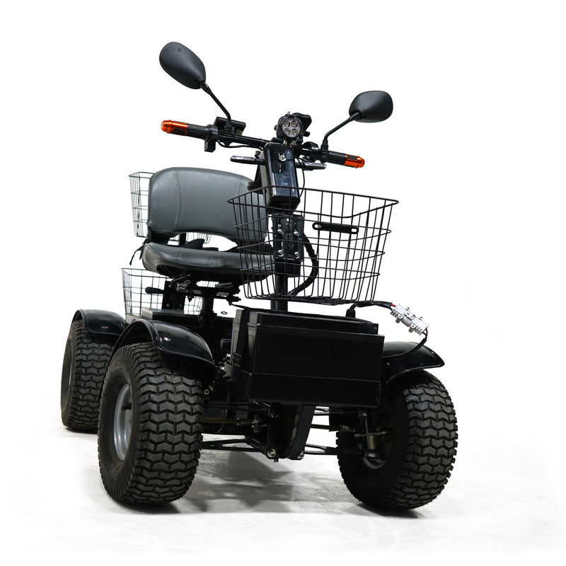 Green Transporter Golf Mobility Scooter 4-Wheel Design - Cheetah Ninja