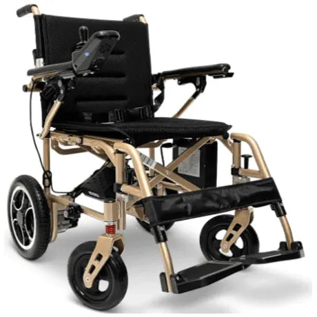 ComfyGO X-7 Lightweight Foldable Electric Wheelchair For Travel