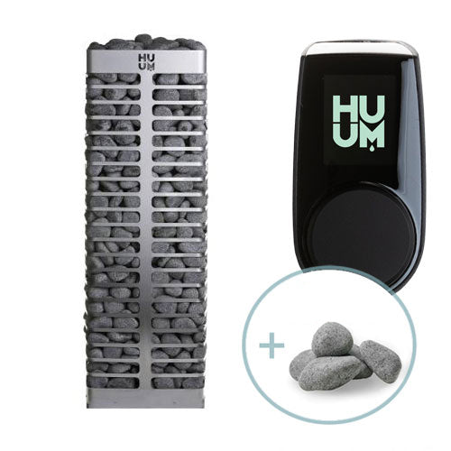 HUUM 6.0STU STEEL Series 6.0kW Sauna Heater Package