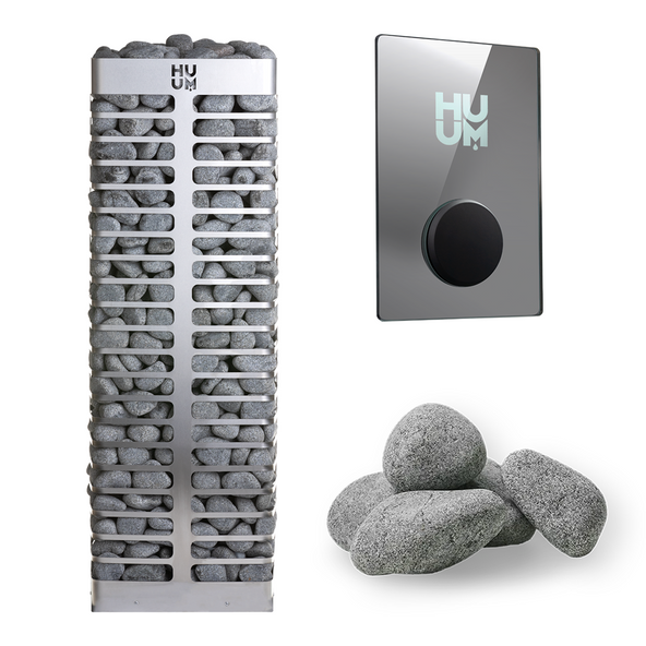 HUUM STEEL 10.5STU Pkg STEEL Series 10.5kW Sauna Heater Package